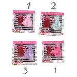 Fashion Doll Outfits - Assorted (3) Fashion Doll Outfits - Assorted (3)